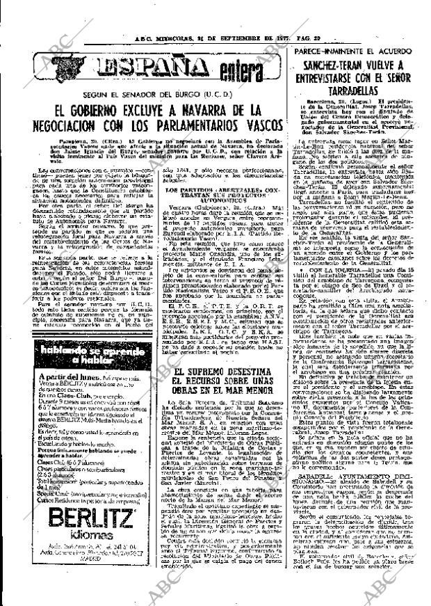 ABC MADRID 21-09-1977 página 32