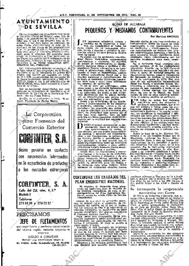 ABC MADRID 21-09-1977 página 54