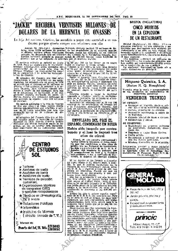 ABC MADRID 21-09-1977 página 62