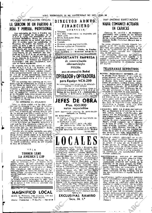 ABC MADRID 21-09-1977 página 66