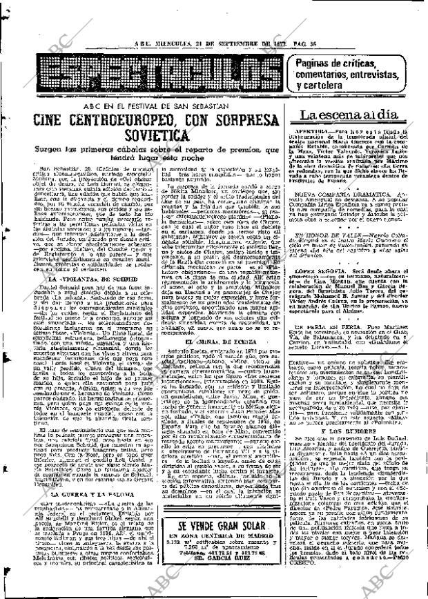 ABC MADRID 21-09-1977 página 68