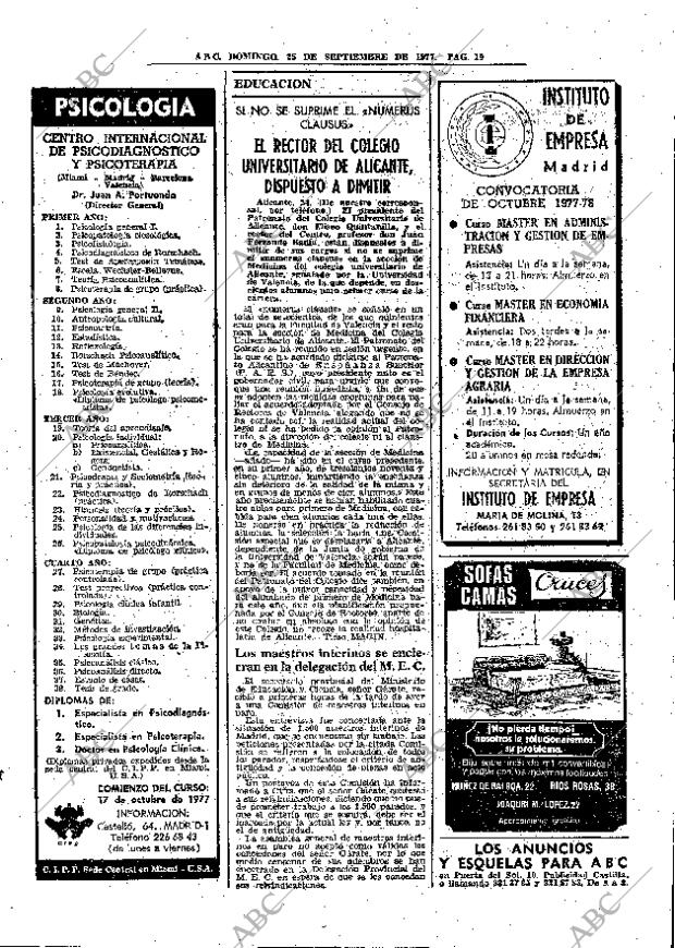ABC MADRID 25-09-1977 página 27