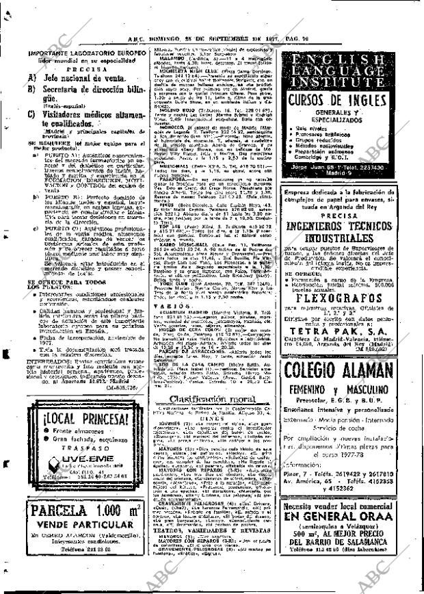 ABC MADRID 25-09-1977 página 78