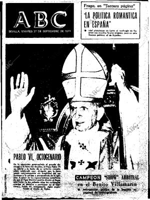 ABC SEVILLA 27-09-1977 página 1