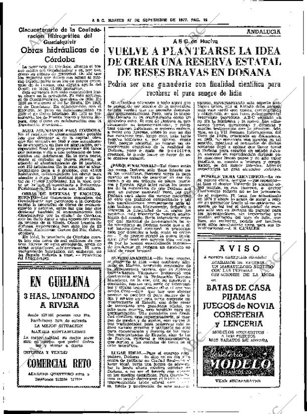 ABC SEVILLA 27-09-1977 página 31