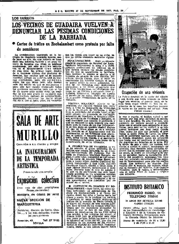 ABC SEVILLA 27-09-1977 página 38