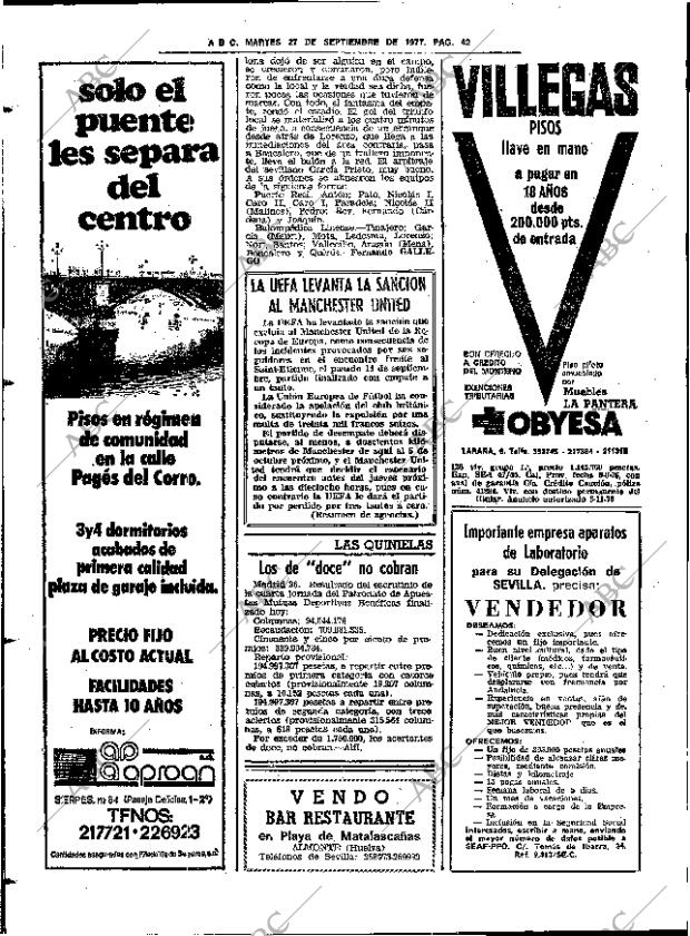 ABC SEVILLA 27-09-1977 página 54