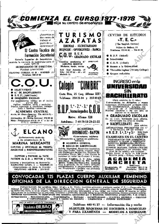 ABC MADRID 28-09-1977 página 100