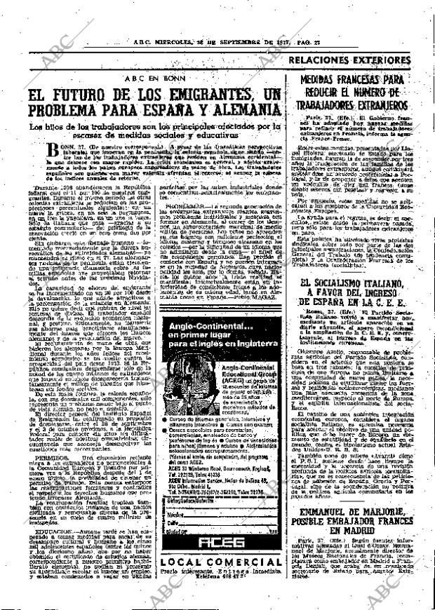 ABC MADRID 28-09-1977 página 39