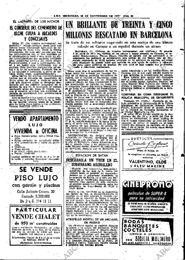 ABC MADRID 28-09-1977 página 63