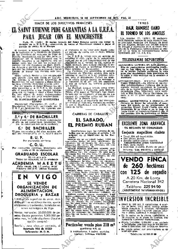 ABC MADRID 28-09-1977 página 66