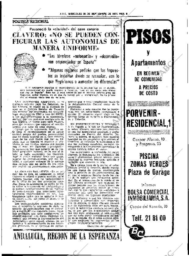 ABC SEVILLA 28-09-1977 página 17
