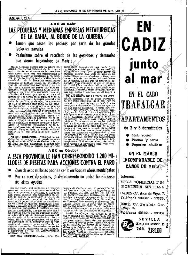 ABC SEVILLA 28-09-1977 página 25