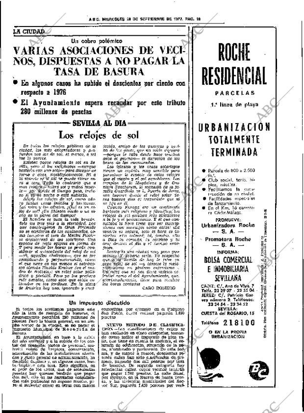 ABC SEVILLA 28-09-1977 página 27