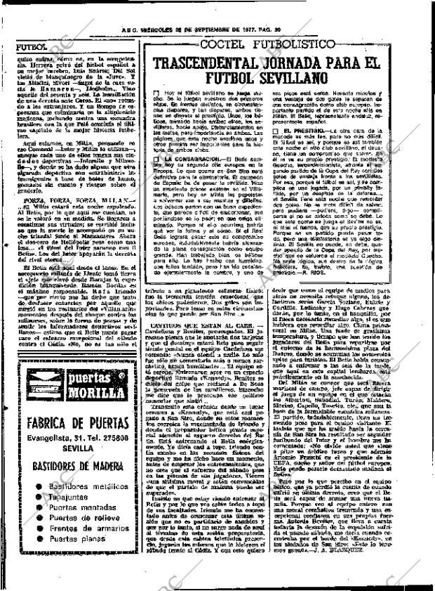 ABC SEVILLA 28-09-1977 página 38