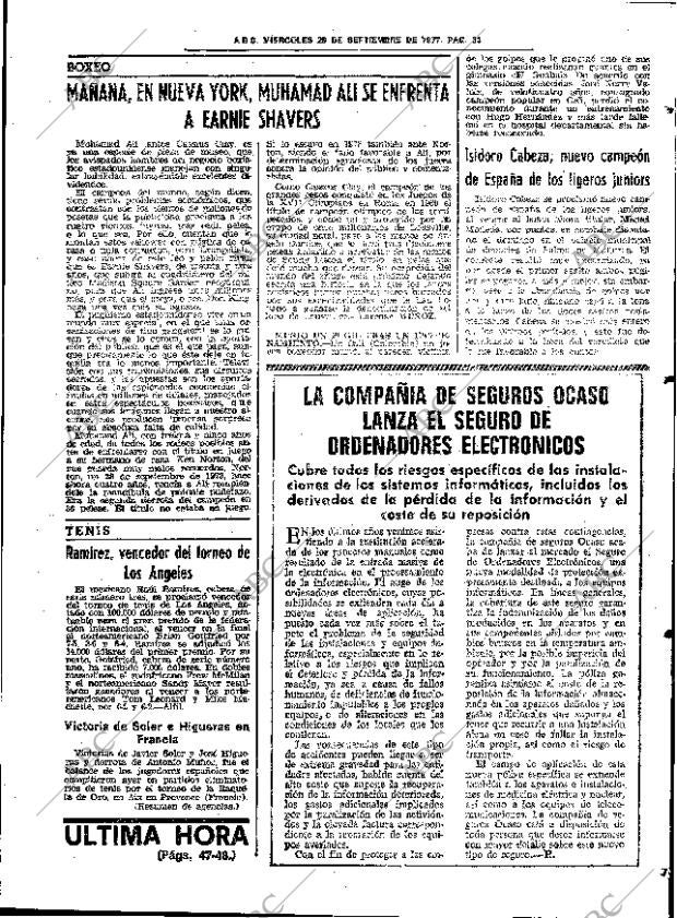 ABC SEVILLA 28-09-1977 página 41
