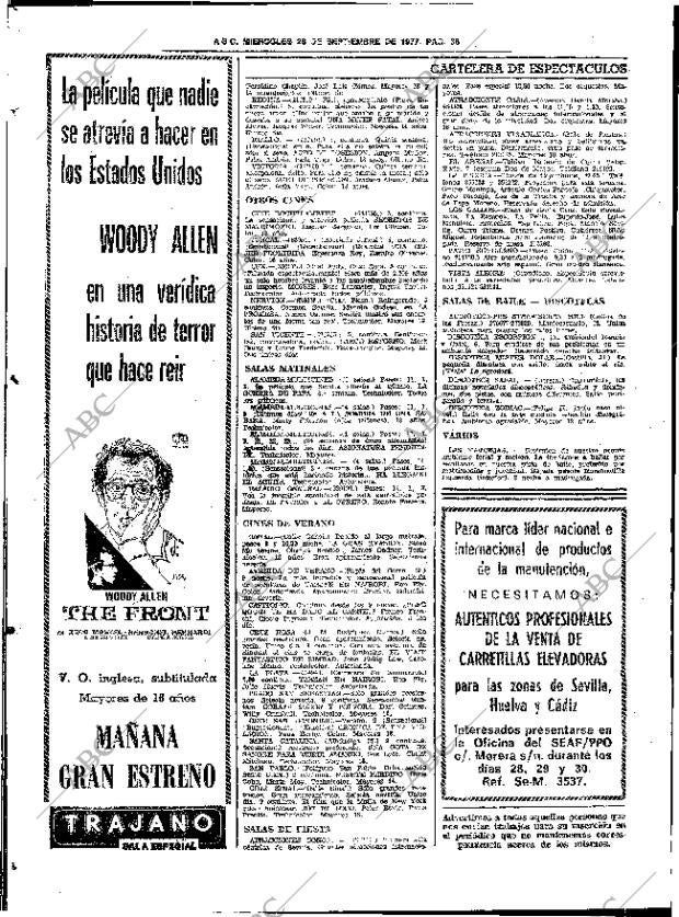 ABC SEVILLA 28-09-1977 página 44