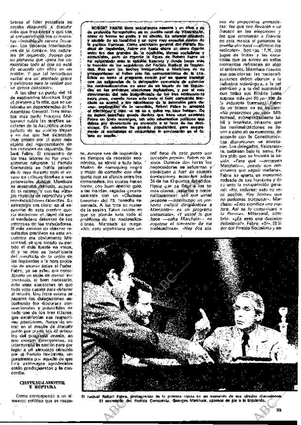 BLANCO Y NEGRO MADRID 28-09-1977 página 33