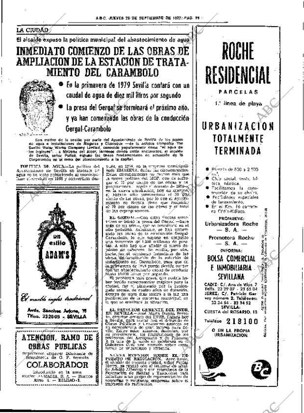 ABC SEVILLA 29-09-1977 página 29