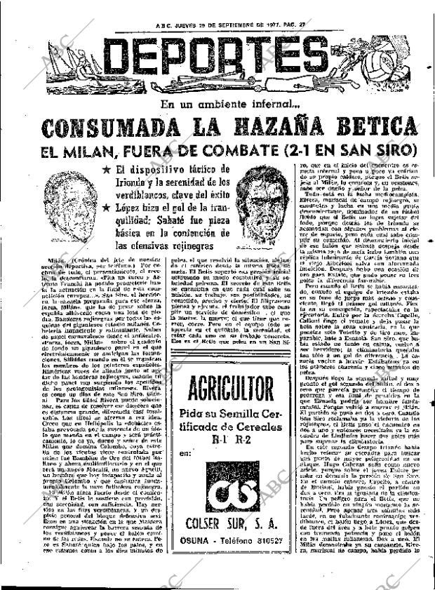 ABC SEVILLA 29-09-1977 página 35