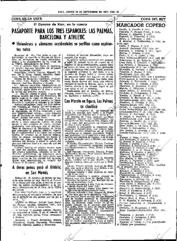 ABC SEVILLA 29-09-1977 página 38