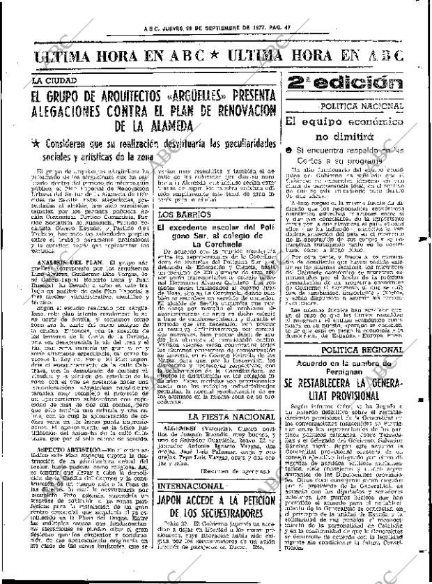 ABC SEVILLA 29-09-1977 página 55