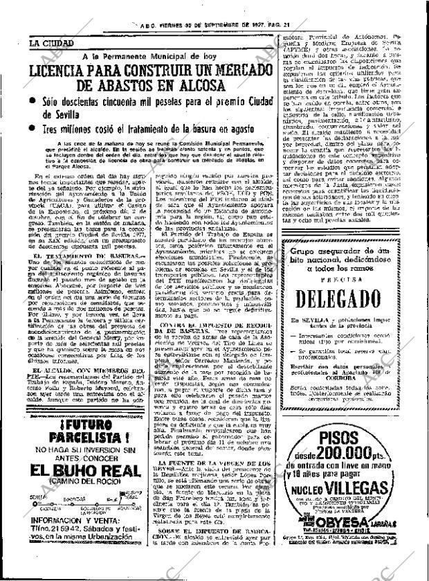 ABC SEVILLA 30-09-1977 página 29