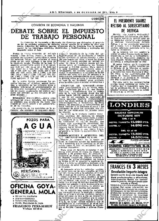 ABC MADRID 05-10-1977 página 25