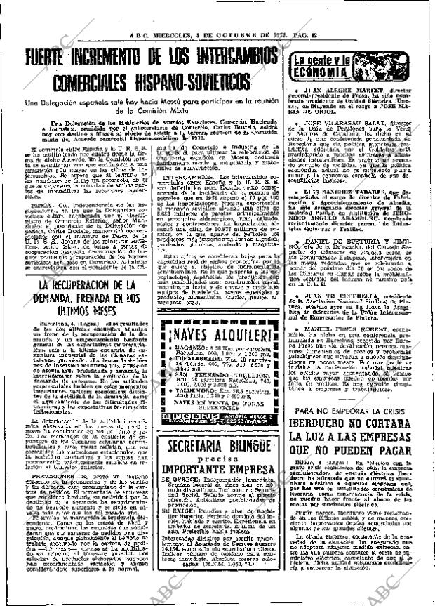 ABC MADRID 05-10-1977 página 58