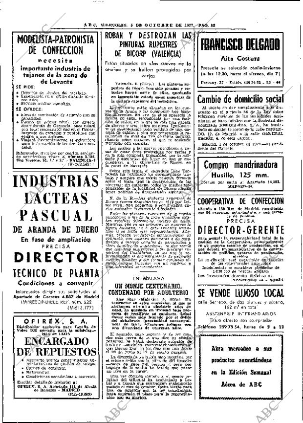 ABC MADRID 05-10-1977 página 68