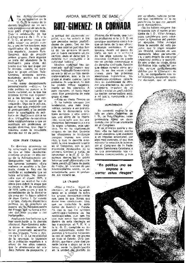 BLANCO Y NEGRO MADRID 05-10-1977 página 23