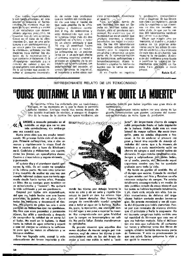 BLANCO Y NEGRO MADRID 05-10-1977 página 58