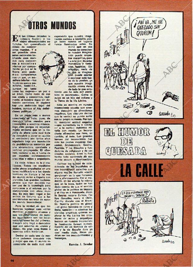 BLANCO Y NEGRO MADRID 05-10-1977 página 66