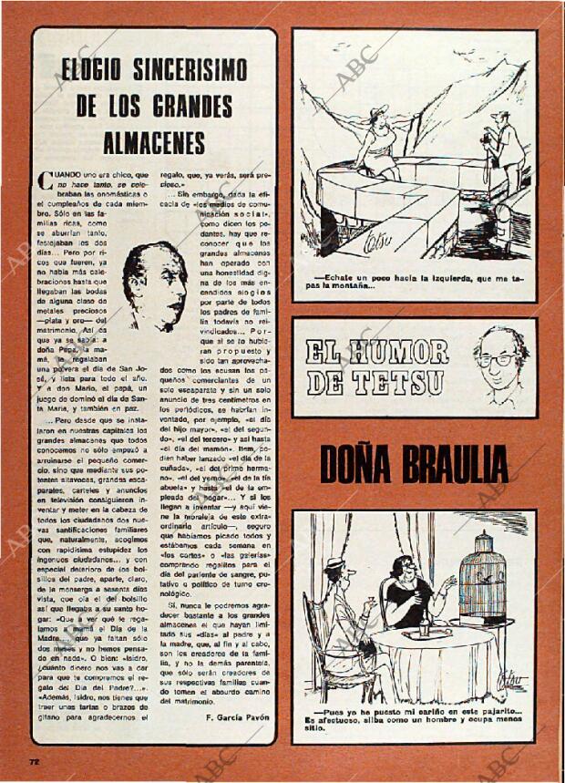 BLANCO Y NEGRO MADRID 05-10-1977 página 72