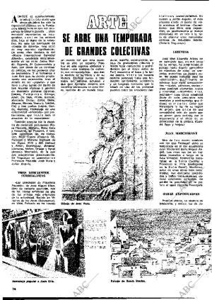 BLANCO Y NEGRO MADRID 05-10-1977 página 74