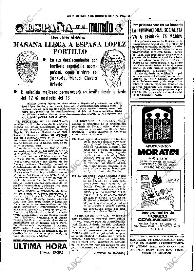 ABC SEVILLA 07-10-1977 página 23