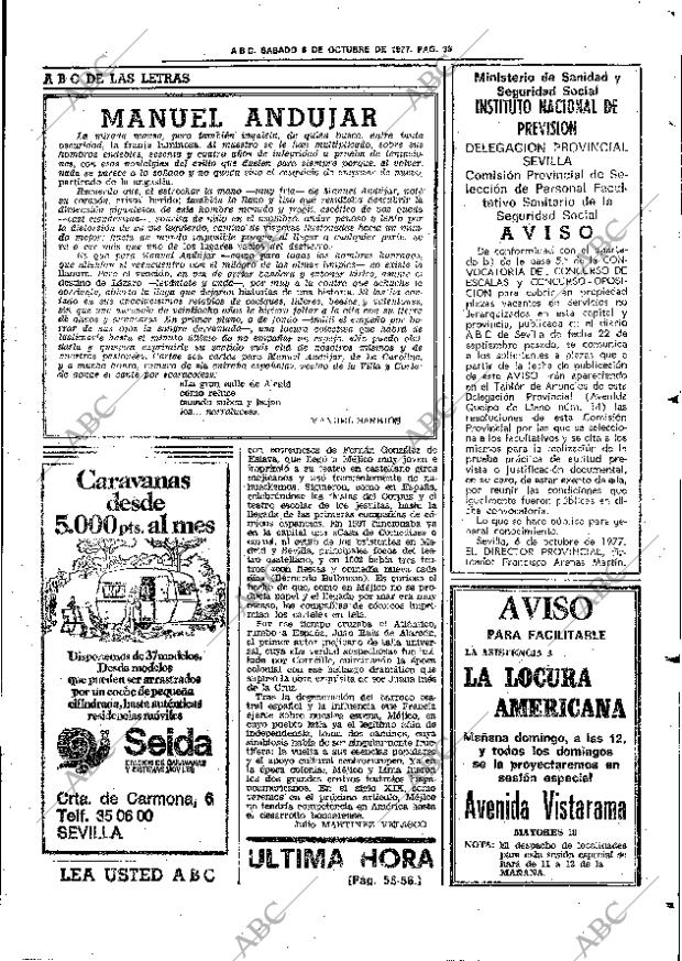 ABC SEVILLA 08-10-1977 página 41