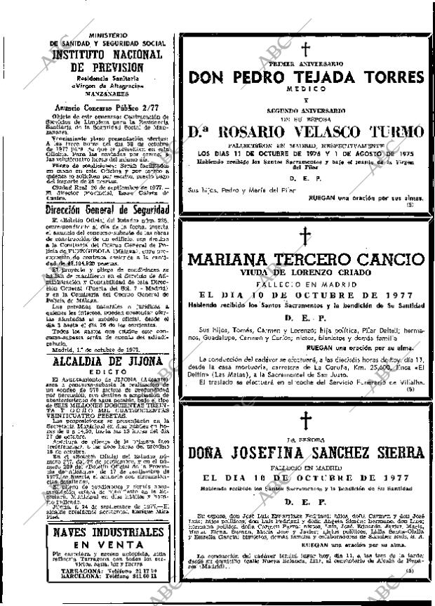 ABC MADRID 11-10-1977 página 109