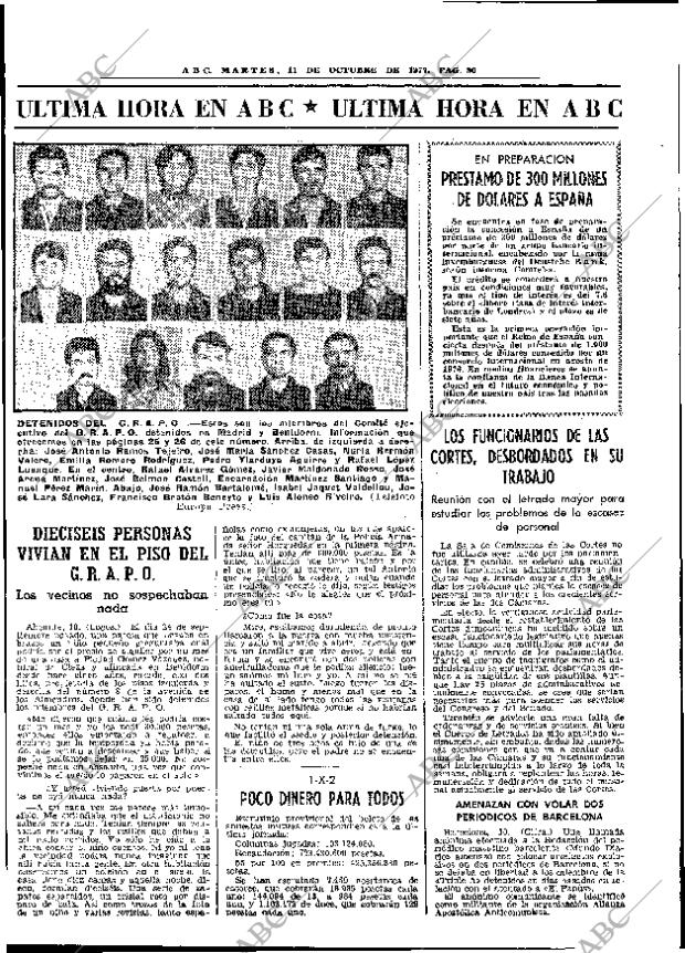 ABC MADRID 11-10-1977 página 112