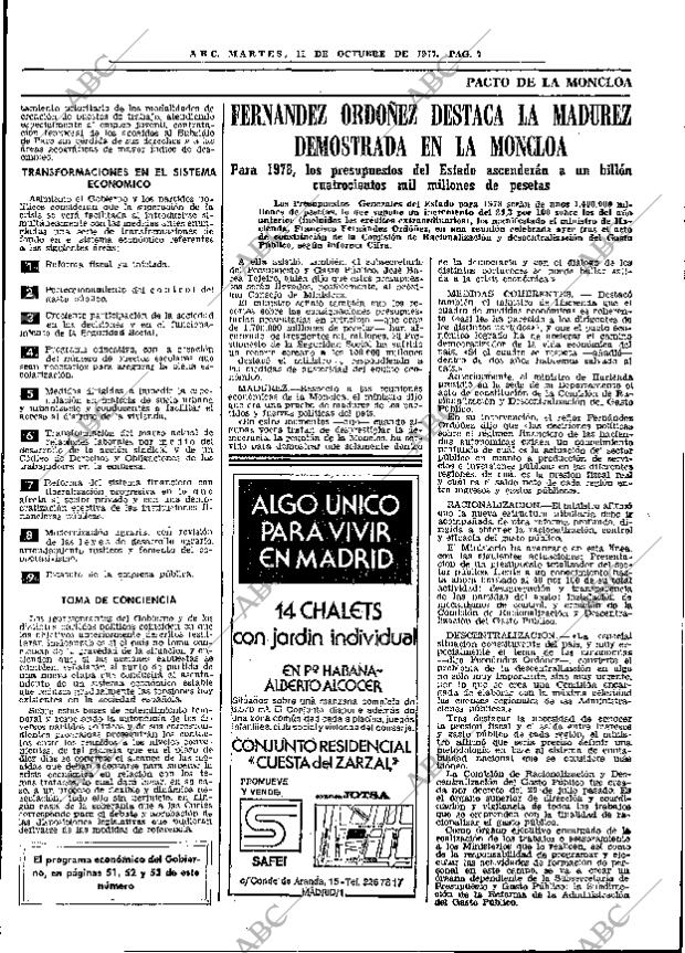 ABC MADRID 11-10-1977 página 23