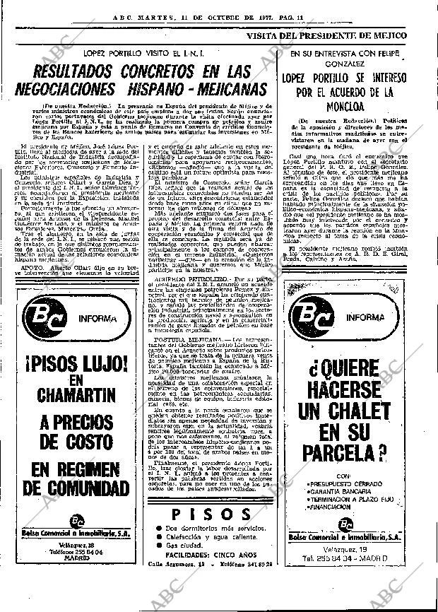 ABC MADRID 11-10-1977 página 27