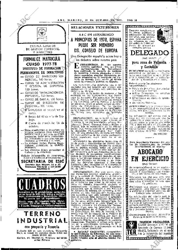 ABC MADRID 11-10-1977 página 30