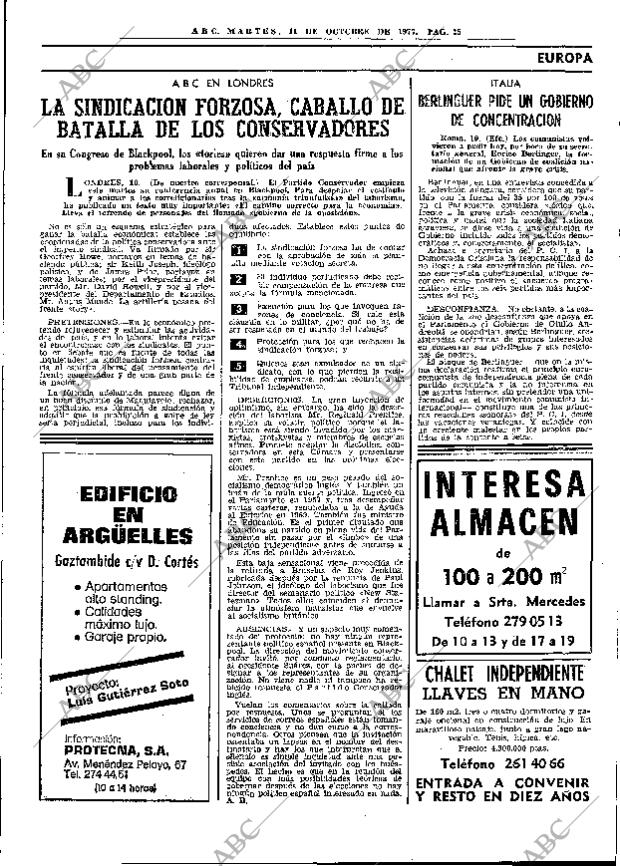 ABC MADRID 11-10-1977 página 51