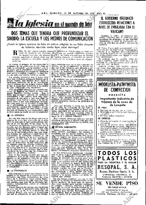 ABC MADRID 11-10-1977 página 56