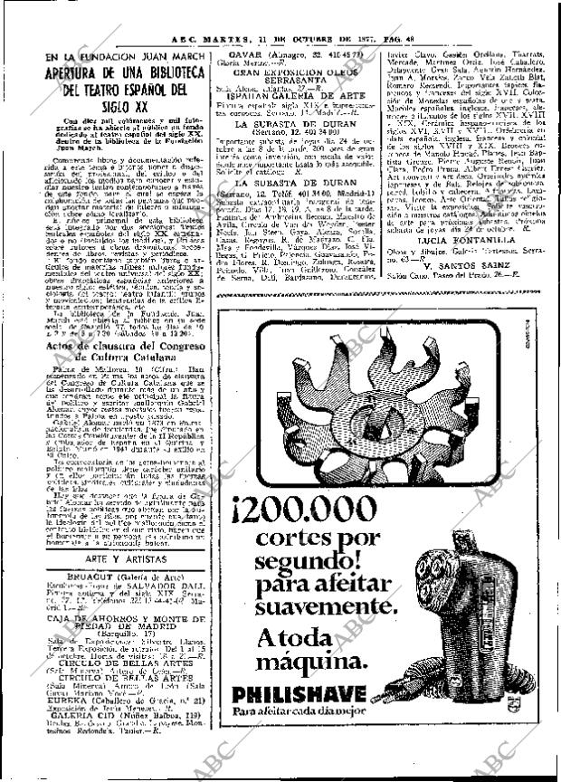 ABC MADRID 11-10-1977 página 65