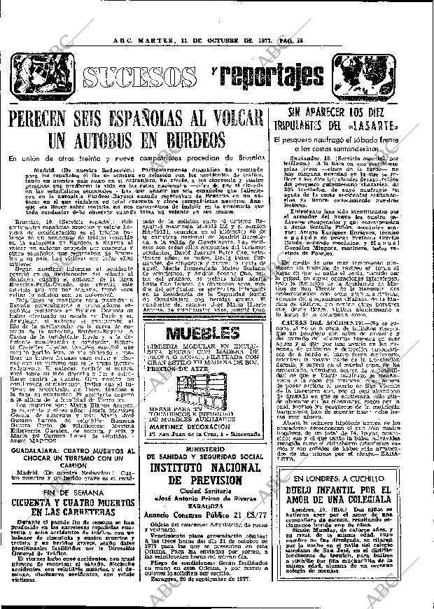 ABC MADRID 11-10-1977 página 74