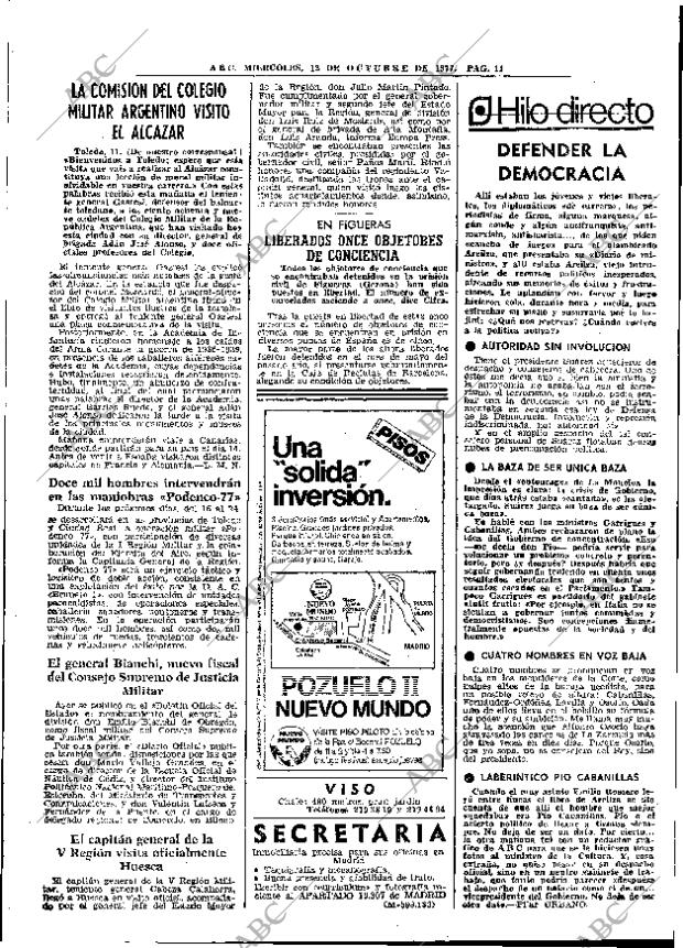 ABC MADRID 12-10-1977 página 23