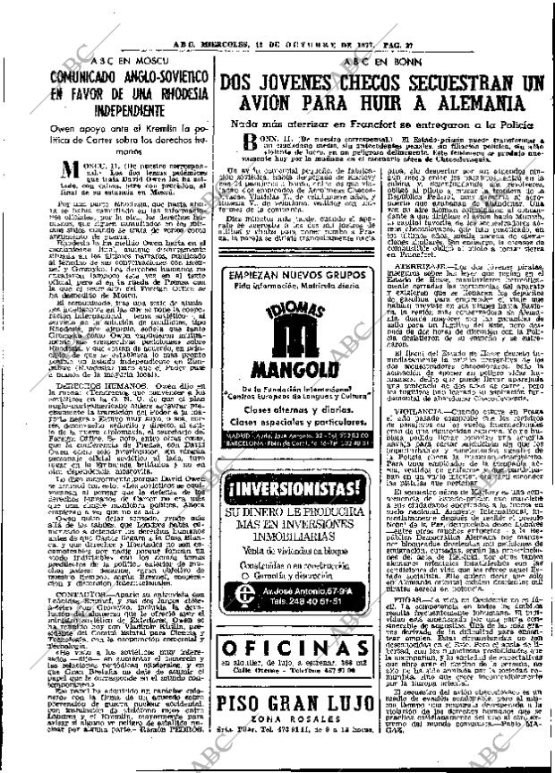 ABC MADRID 12-10-1977 página 39