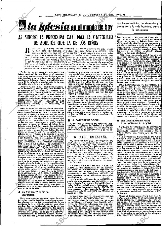 ABC MADRID 12-10-1977 página 43