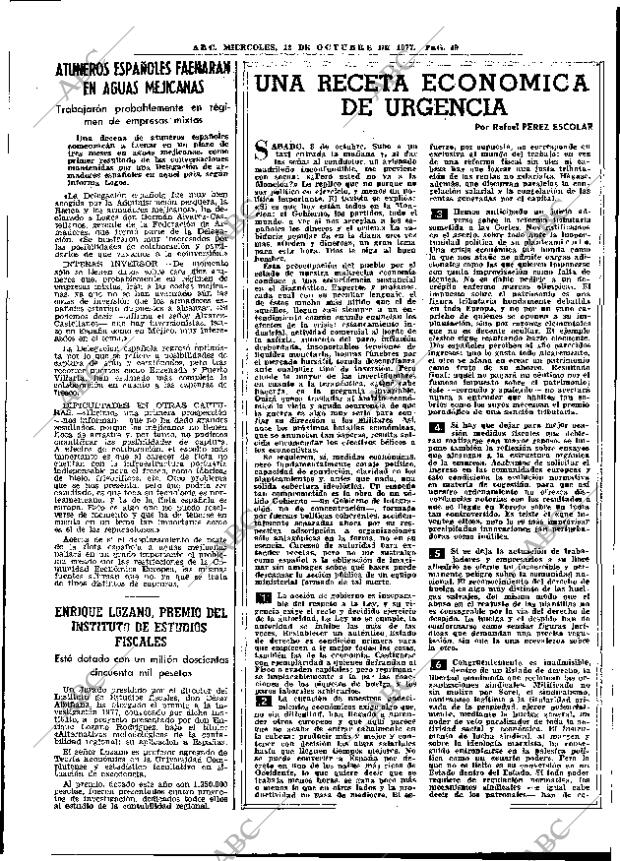 ABC MADRID 12-10-1977 página 51